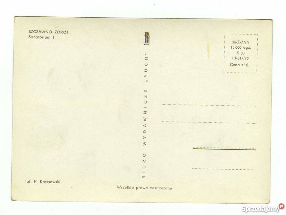 SZCZAWNO ZDRÓJ POCZÓWKA CZARNO BIAŁA Krynki sprzedam