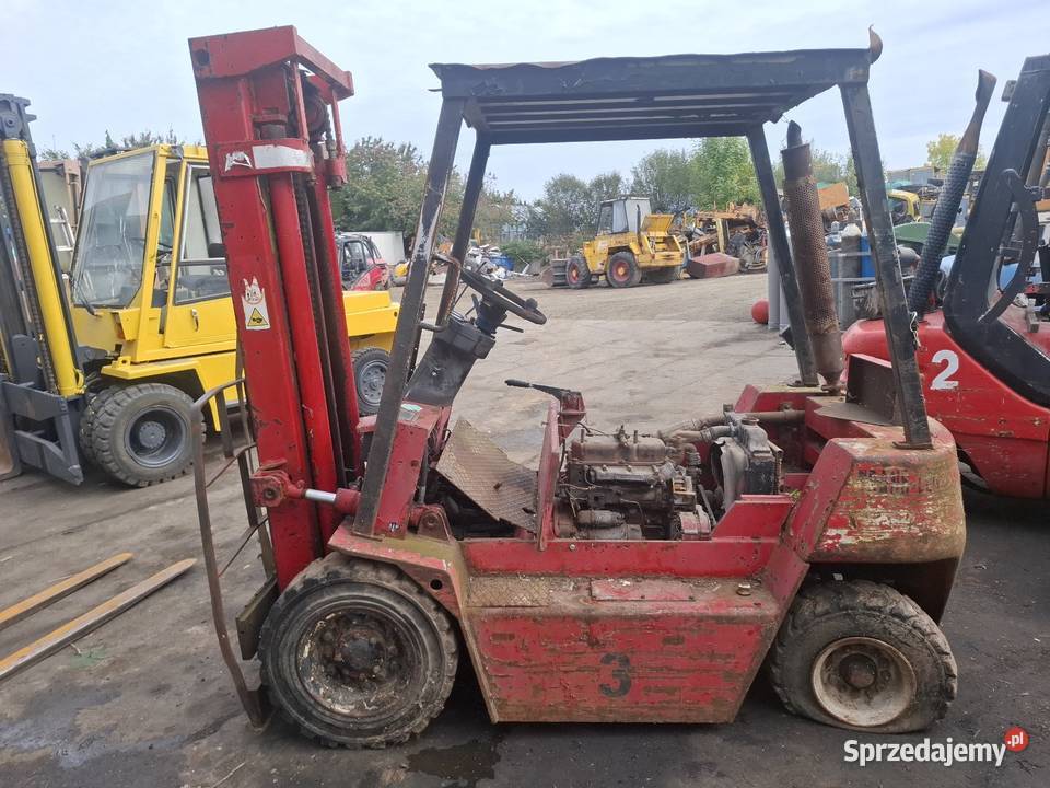 Wózek widłowy GPW 2010 F na CZĘŚCI 1996 r prod diesel Jawor