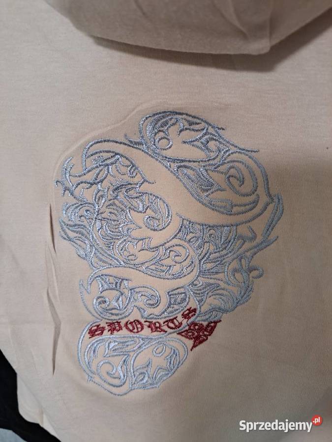 Bawełniany Tshirt z kapturem