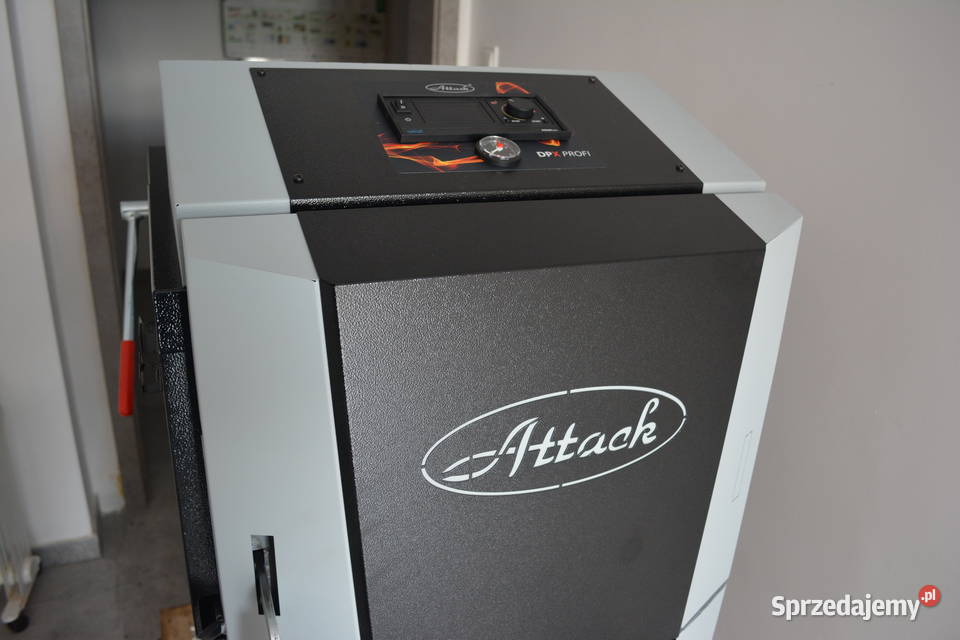 Piec kocioł na drewno Attack DPX 15 kW premium Ogrzewanie Kraków