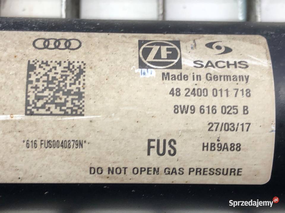 AMORTYZATOR LEWY TYŁ AUDI A4 B9 Kombi 8W9616025B osobowe