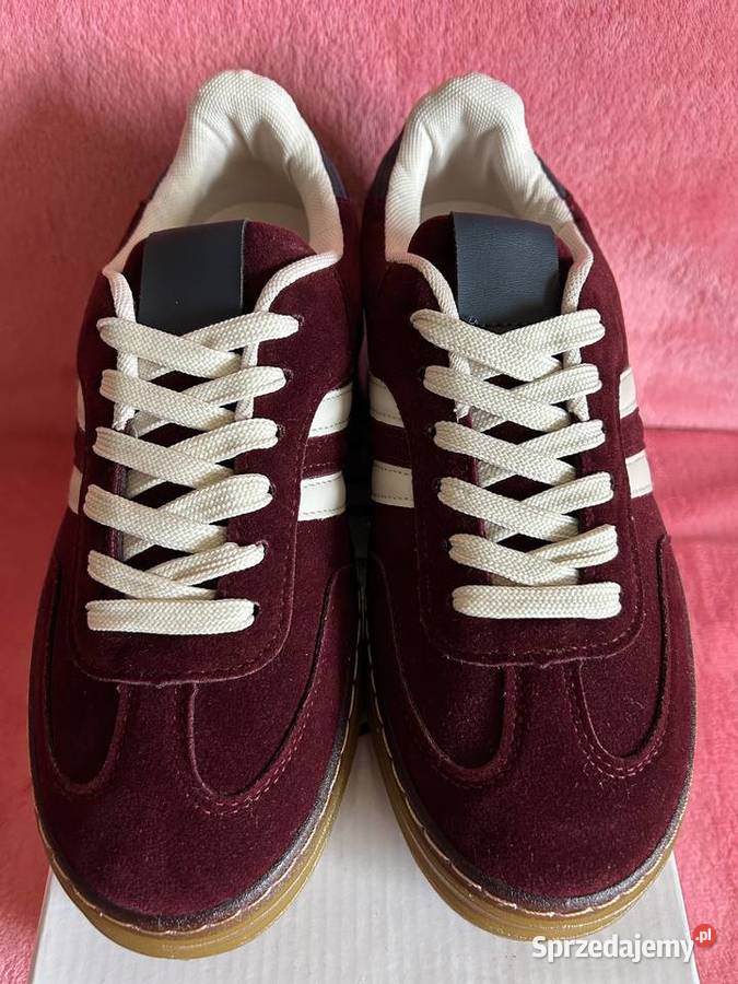 Buty damskie burgundowe 39 Obuwie sportowe Warszawa sprzedam
