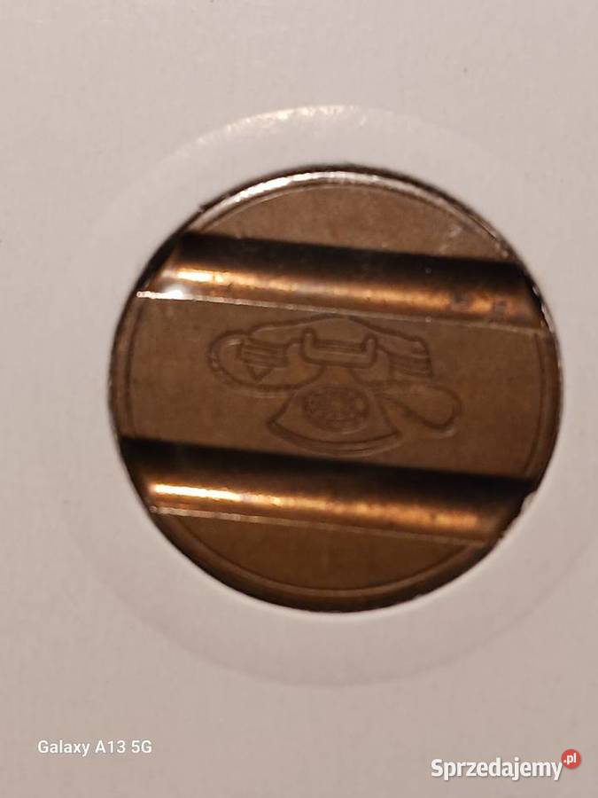 Żeton telefoniczny Włochy 06 1975 r Rzadkość Konin