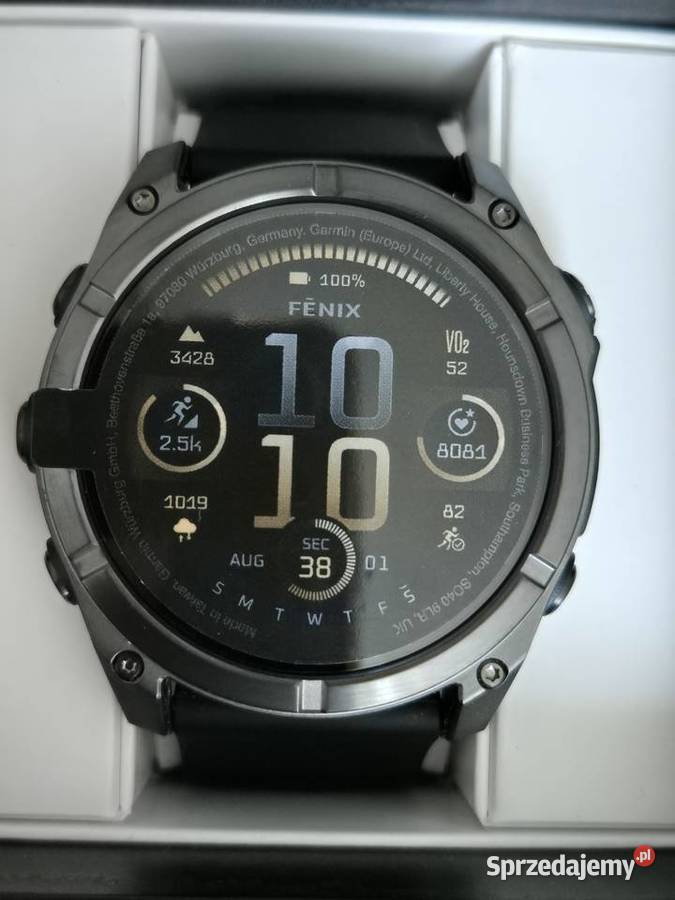 Garmin 8 Amoled Sapphire 51 DLC Titanium wielkopolskie Poznań