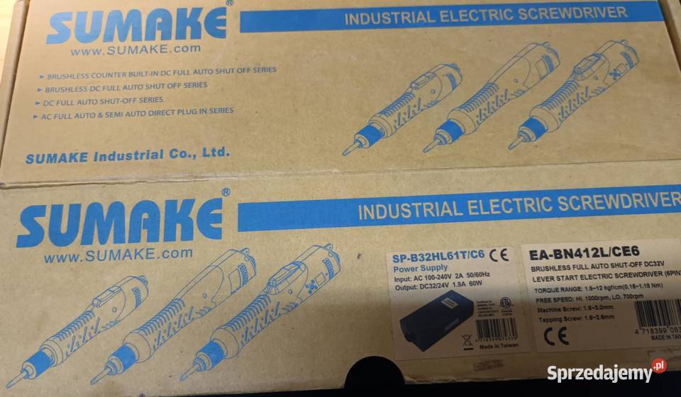 SUMAKE EABN412LC6 Przemysłowy elektryczny Łódź