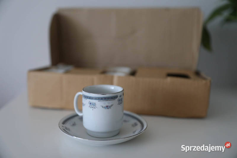 Filiżanki do kawy nowe komplet 6 sztuk ze