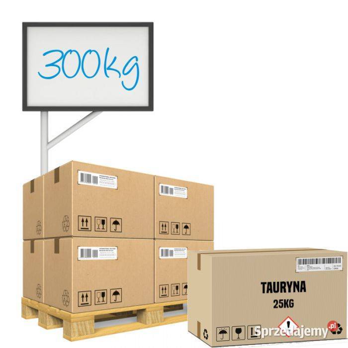 Tauryna półpaleta 300 zawartość 99 wysyłka Brzeg Dolny sprzedam