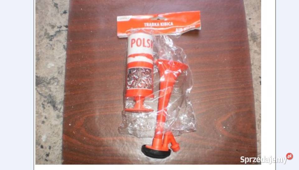 TRĄBKA KIBICA Z POMPKĄ GŁOŚNA Olkusz