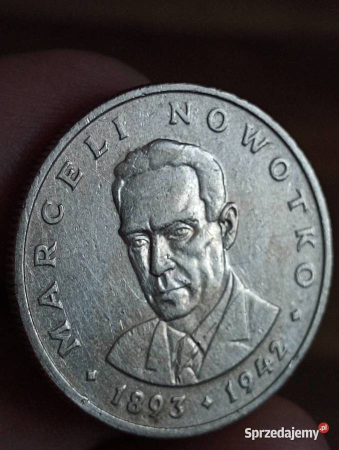 Sprzedam monete 20 zl 1976 bzm Marceli nowotko Chełm sprzedam