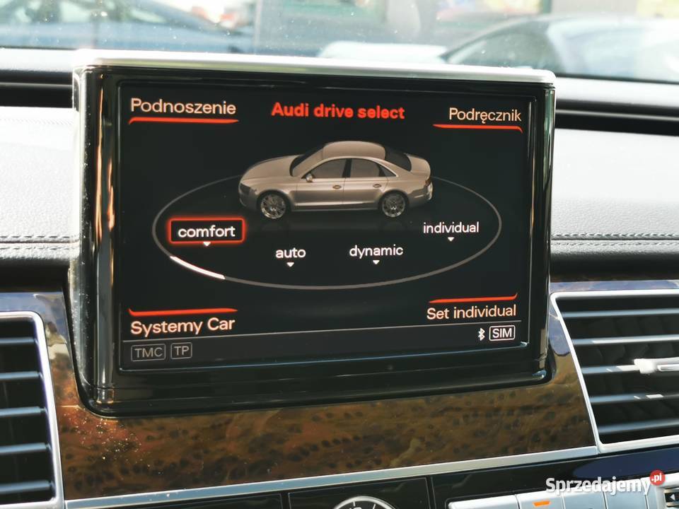 Audi A8 L Quattro 2012 Black 42L V8Dokumentacja