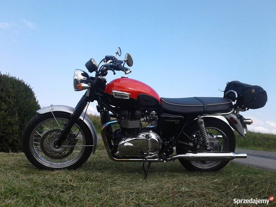 Triumph Bonneville T100 15 5300 mil 8530km Triumph podkarpackie