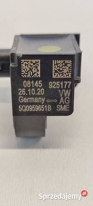 VW TIGUAN II CZUJNIK UDERZENIA 5Q0959651B