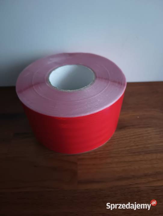 Taśma mikropryzmatyczna 100mm 50m ostrzegawcza Budowa dolnośląskie Wrocław sprzedam