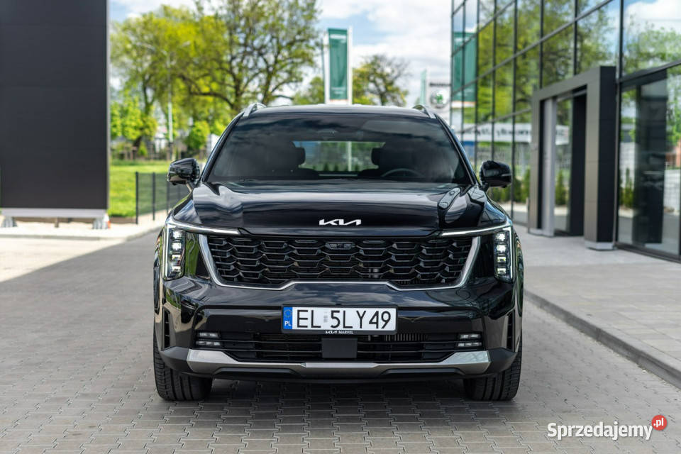 Kia Sorento Kia sorento 22D 8DCT 4WD 6S FV23 IV czarny Łódź sprzedam