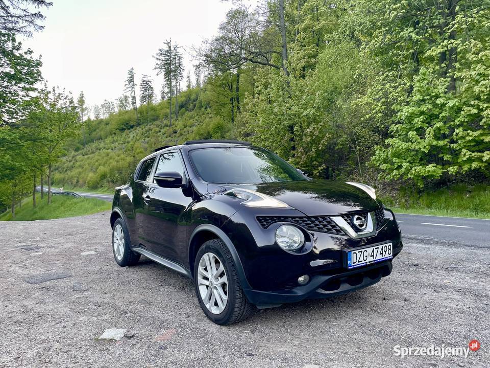 Nissan Juke prawnika FULL BLACK lakier metallic dolnośląskie Legnica
