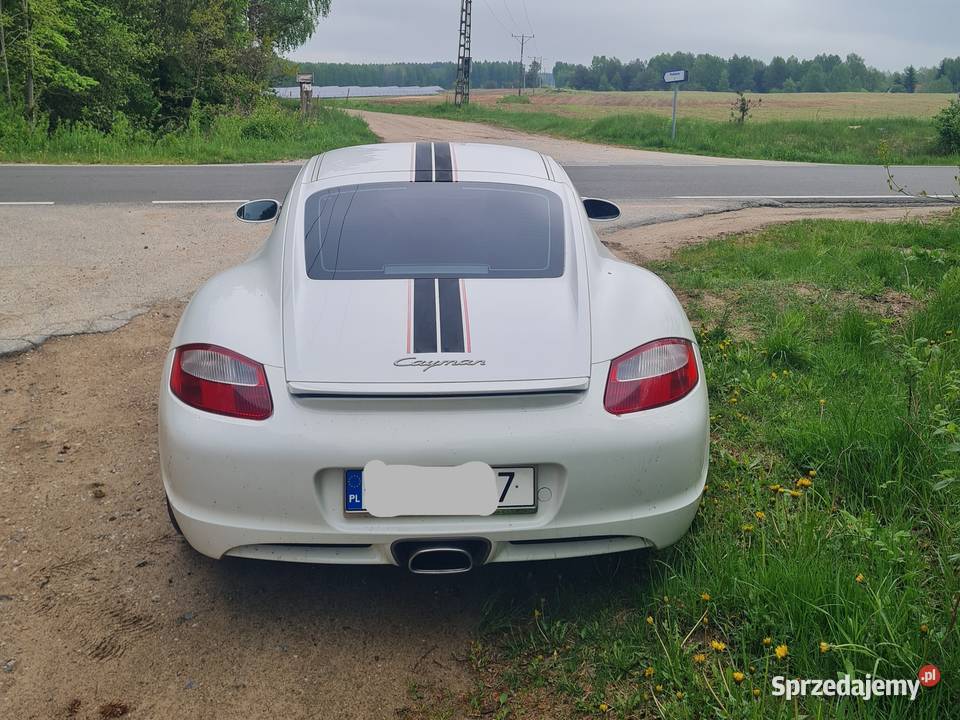 Porsche Cayman 2008 27 Bezwypadkowy Nowe opony benzyna Olsztyn sprzedam