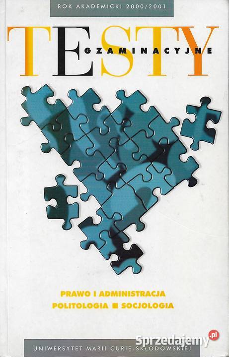 Testy egzaminacyjne Książki i Podręczniki lubelskie Puławy sprzedam