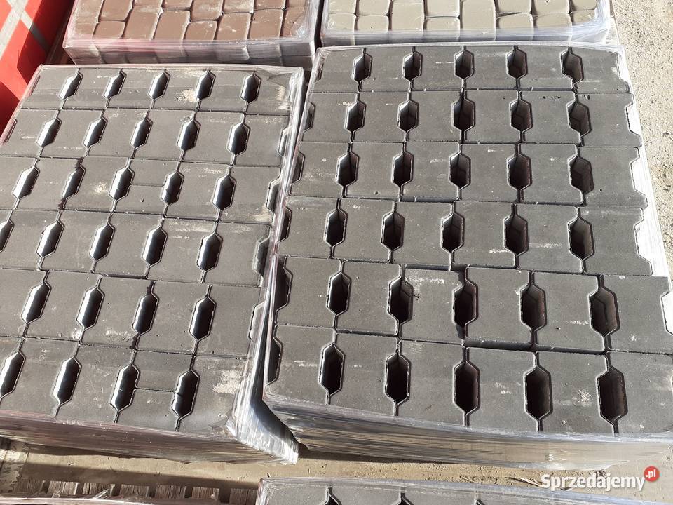 Kostka Brukowa Behaton 8 Szary Grafit Podjazd II Wielogóra