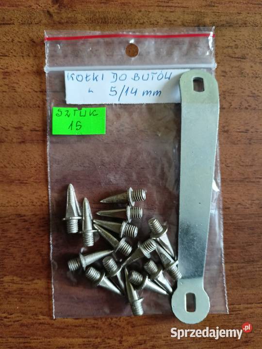Kolce lekkoatletyczne 5 9 mm 12 mm 14 mm sprzedam