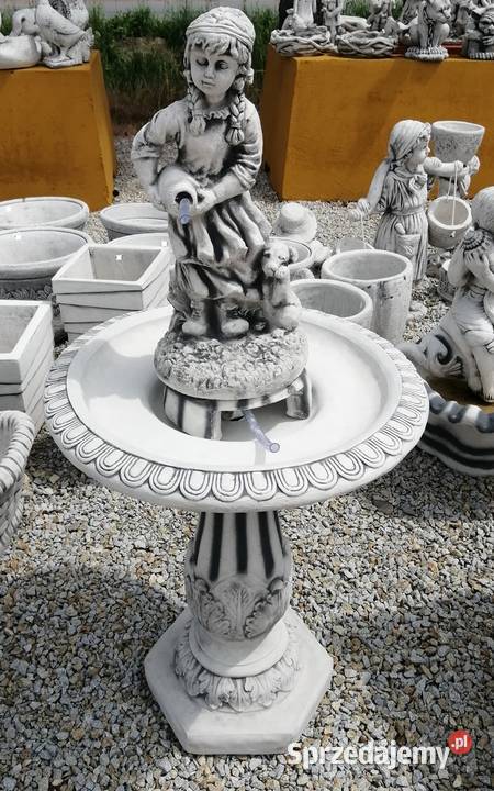 BETONOWA FONTANNA OGRODOWA F14 Dekoracje ogrodowe Nysa