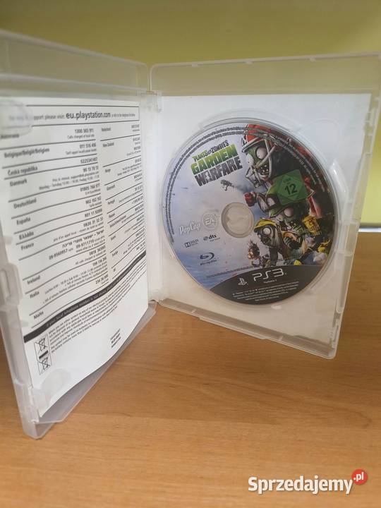 Gra 3 Plants vs Zombies Garden Warfare Sony Playstation 3 Elbląg