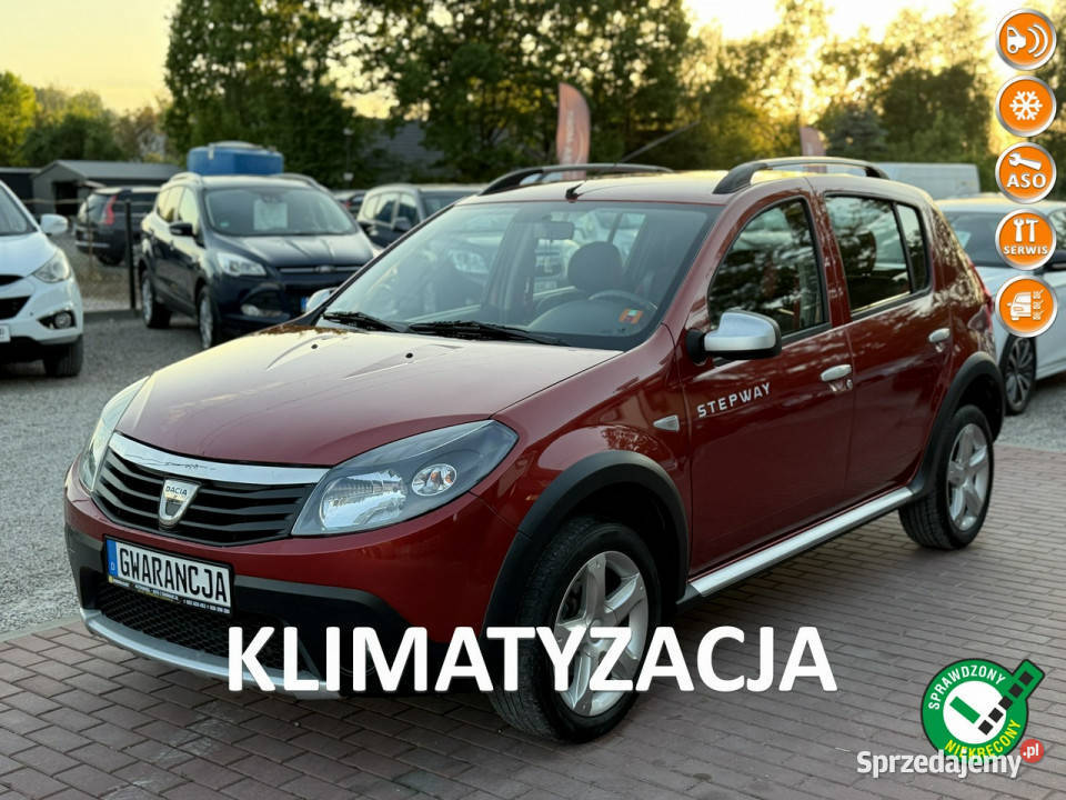 Dacia Sandero Stepway Gwarancja Klimatyzacja lakier metallic sprzedam