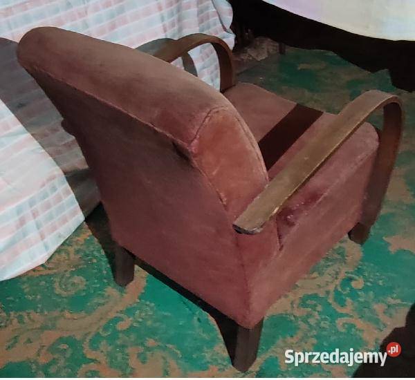 FOTEL PRL lata 50te 85cm dolnośląskie Góra