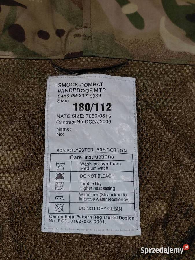 Parka Smock 2 MTP Windproof 180112 dolnośląskie Wrocław