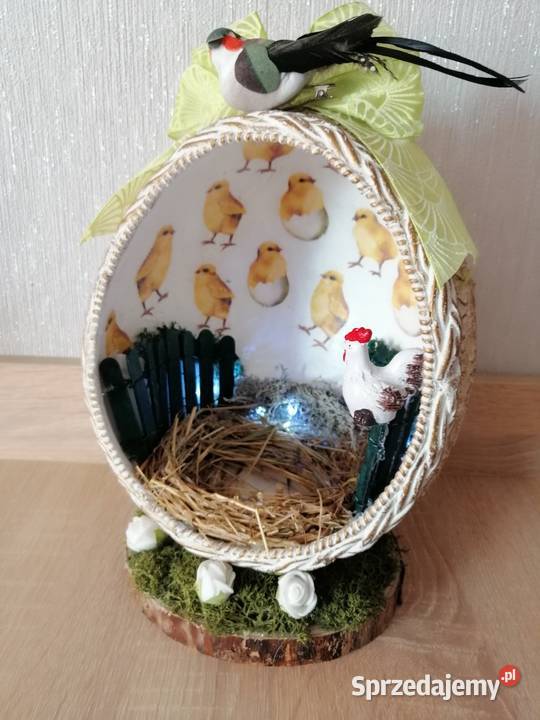 Stroik świąteczny wielkanocny Ozdoby wielkanocne Katowice