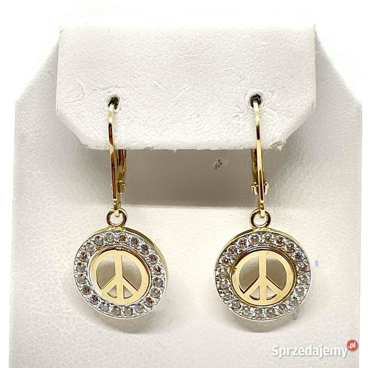 Nowe Złote Kolczyki Próby 585 326 Elbląg