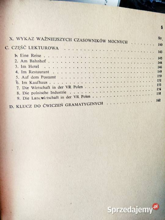 Repetytorium języka niemieckiego Bęza szkolne Warszawa