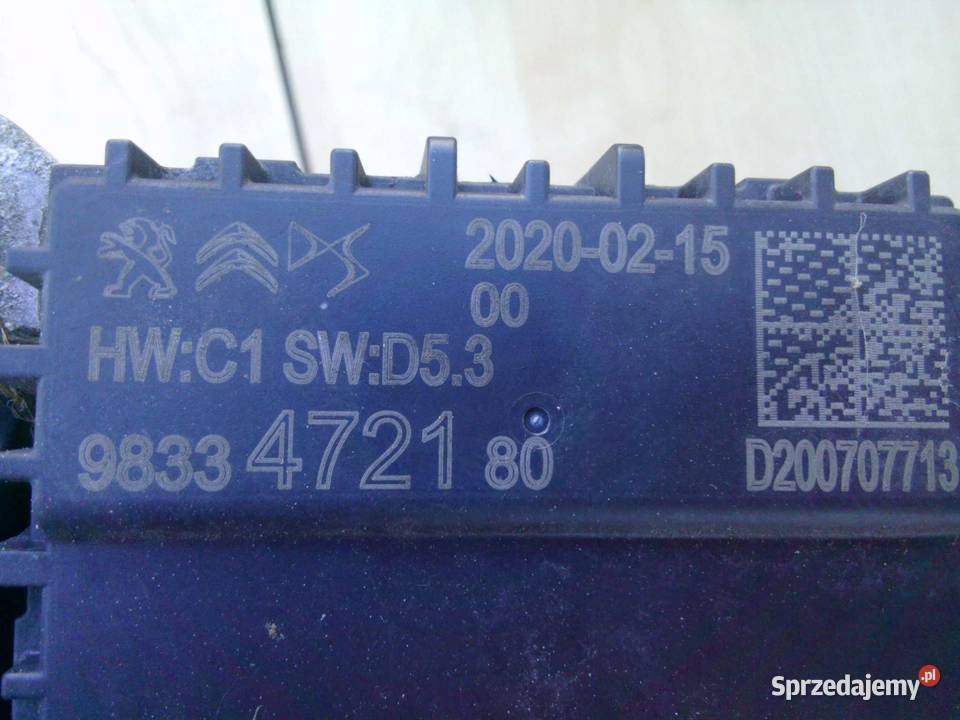 PEUGEOT 2008 II 22r belka zderzaka przód z osobowe Kielce sprzedam