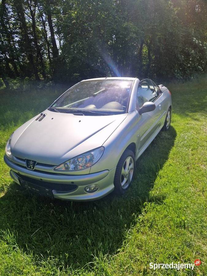 Peugeot 206cc 1600cm3 śląskie Tychy