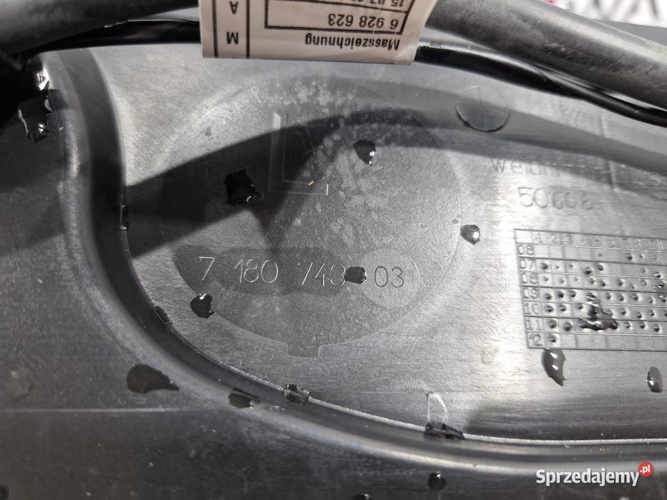 BMW E90 E91 PODSZYBIE OSŁONA PODSZYBIA 7180743 sprzedam