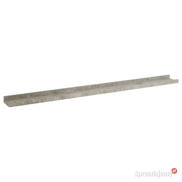 Półki ścienne 4 szarość betonu 100x9x3 WM326707 Warszawa