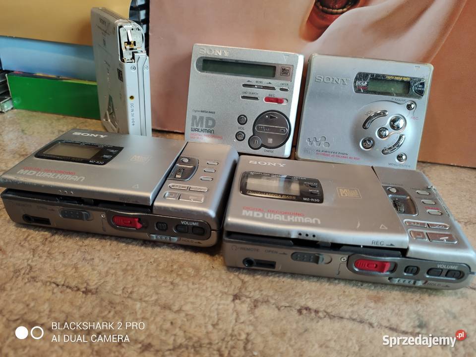zestaw uszkodzonych MD Sony Grabowo