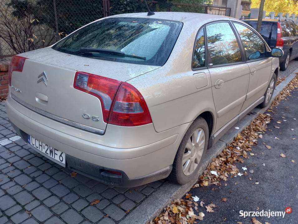 Citroen C5 30 V6 2004 kujawsko-pomorskie Unisław