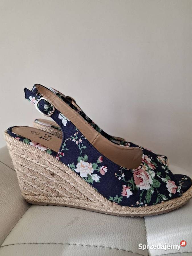 TR 38 sandały damskie koturny Kraków