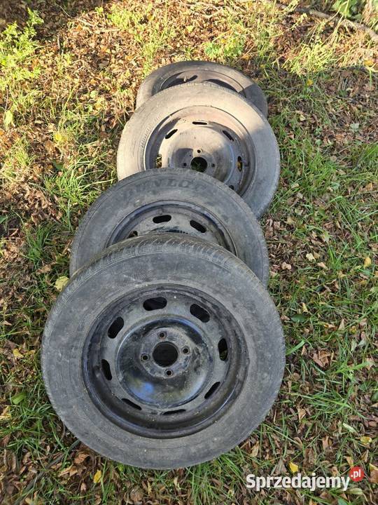 4 Felgi Stalowe 4 x 108 Peugeot 306 z Oponami opolskie Sternalice