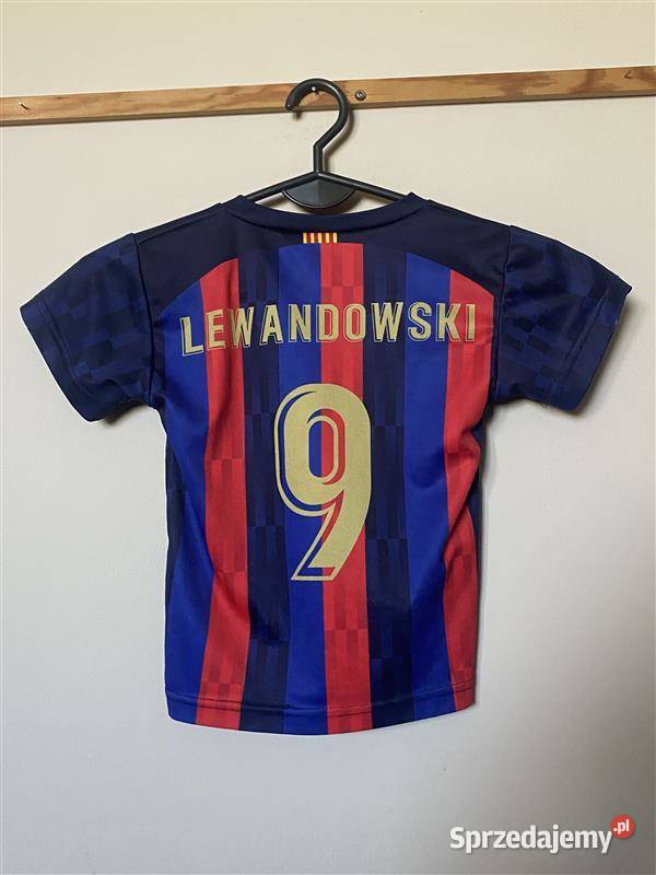 FC Barcelona 9 LEWANDOWSKI dziecięca UNIKAT Wrocław