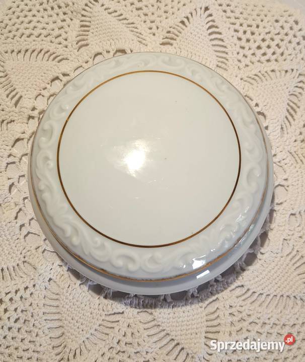 porcelanowe oryginalne puzderko Limoges Francja