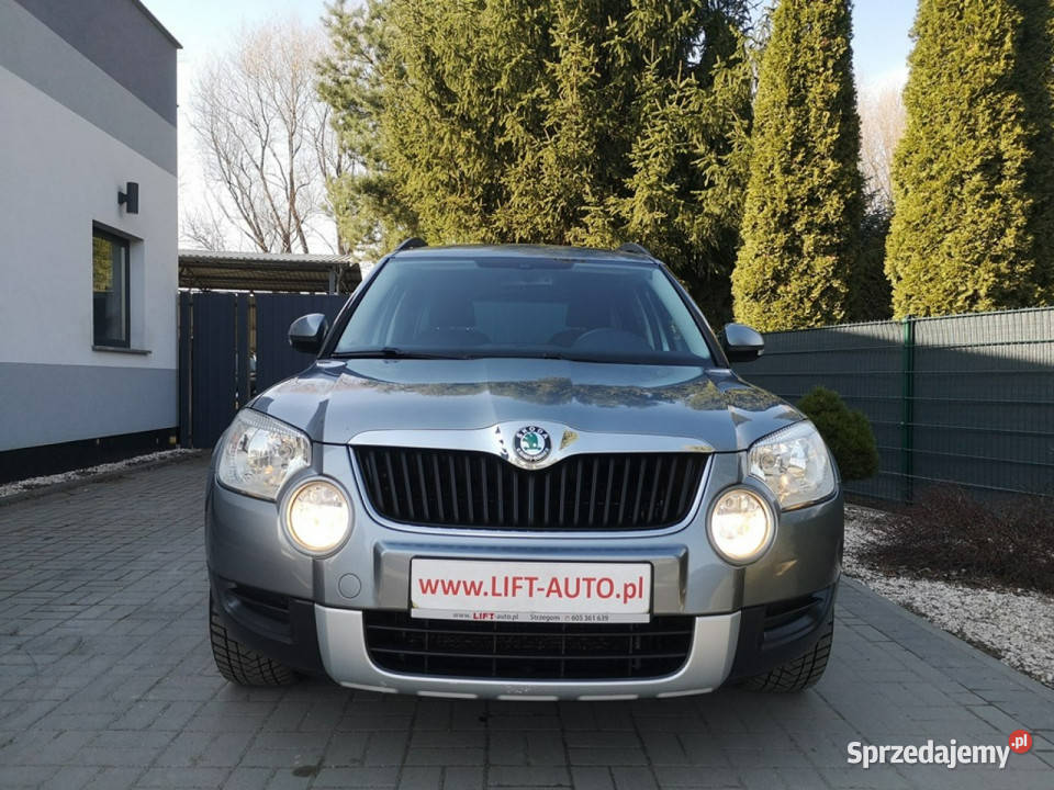 koda Yeti 20 TDI 140 Klimatronic Tempomat immobilizer dolnośląskie Strzegom