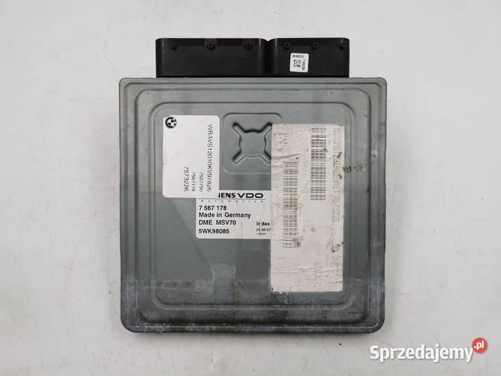Sterownik Silnika BMW 3 E90 325i 25i N52 7567178 Wyszków
