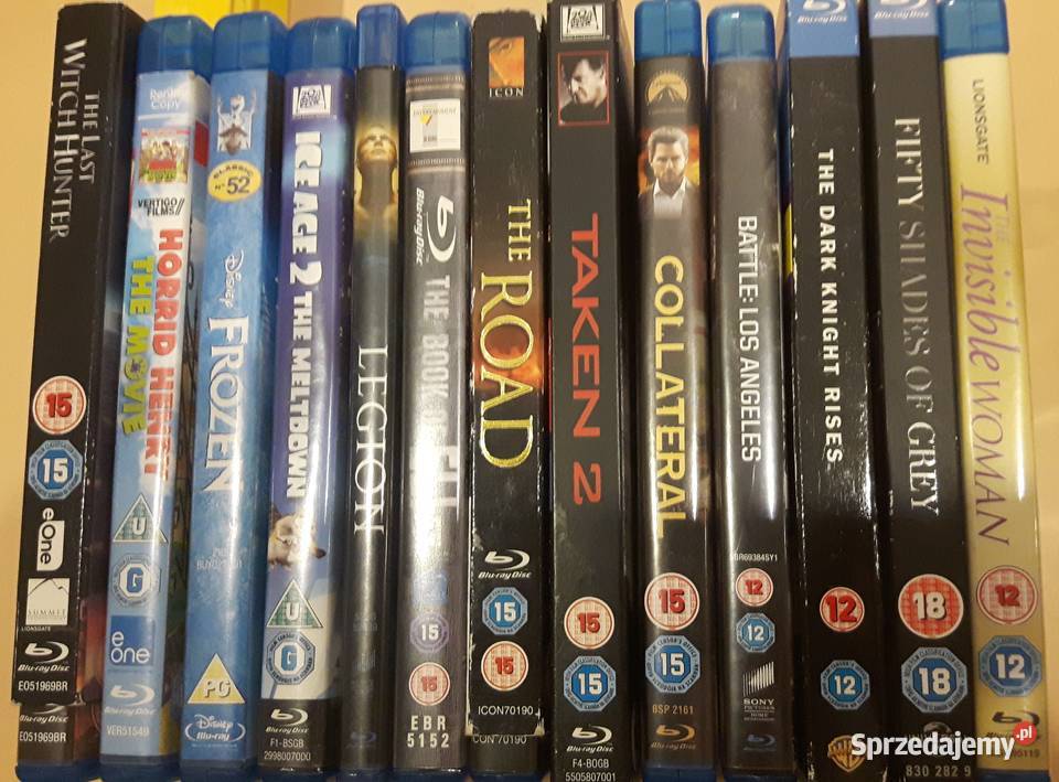 Różne filmy na Blu Ray bez Lektora i napisów Blu-ray Lutomiersk