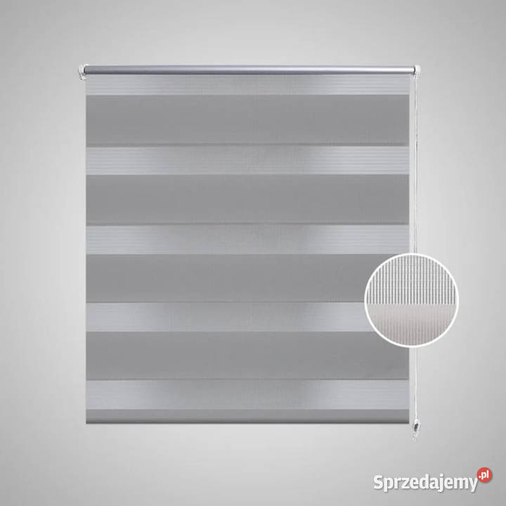 Roleta Zebra 140 x 175 Szara WM240223 Warszawa sprzedam