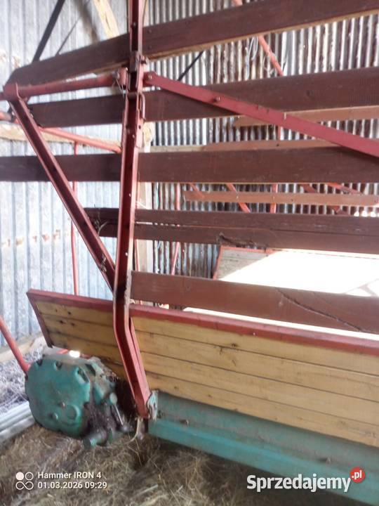 Przyczepa samozbierająca steyer hamster Steyr Nowy Żmigród