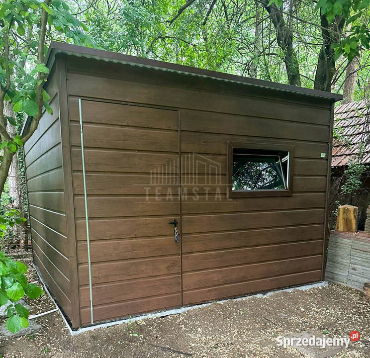 Schowek Domek ogrodowy 3x3 m drzwi okno małopolskie