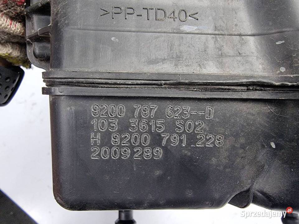 OBUDOWA FILTRA RENAULT LAGUNA III 8200787623 Pozostałe Lipno