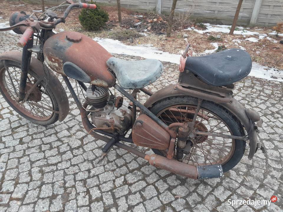 Full oryginał Csepel 125 T 1952 Tychów Nowy