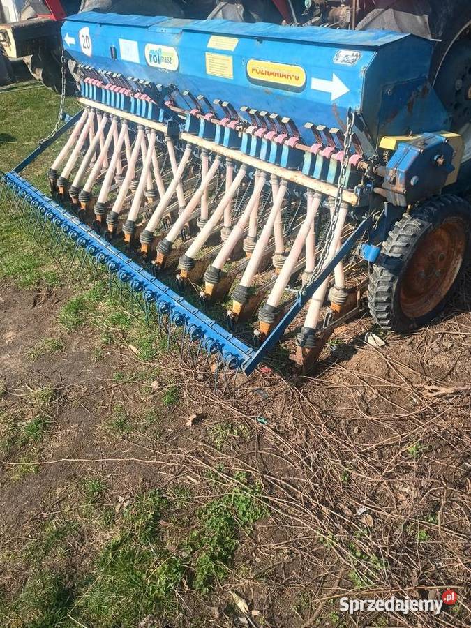 Siewnik Poznaniak 3m skrzynia olejowa nieuszkodzony Siedlce